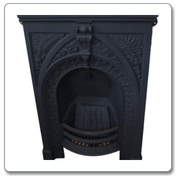 Cast Iron Fireplace 13 W62 x H96 CM
