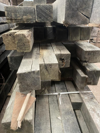 Air Dried Oak Beams