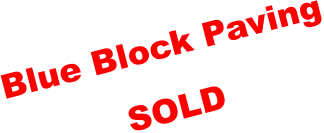 Blue Block Paving SOLD